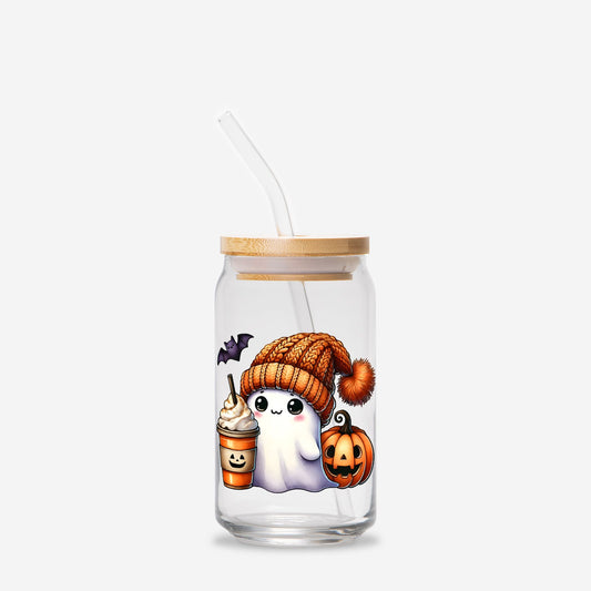 Frozen Coffee Ghosty Glass Can