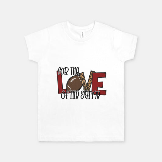Football Love Short Sleeve Tee