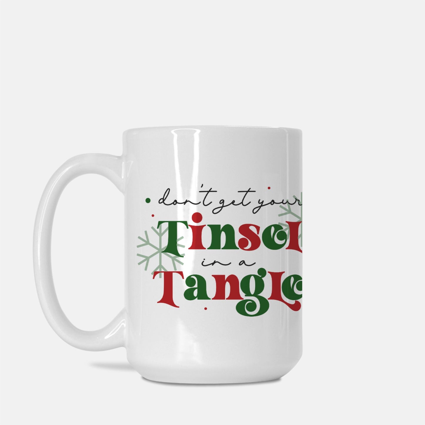 Tinsel Tangle Mug Deluxe 15oz.