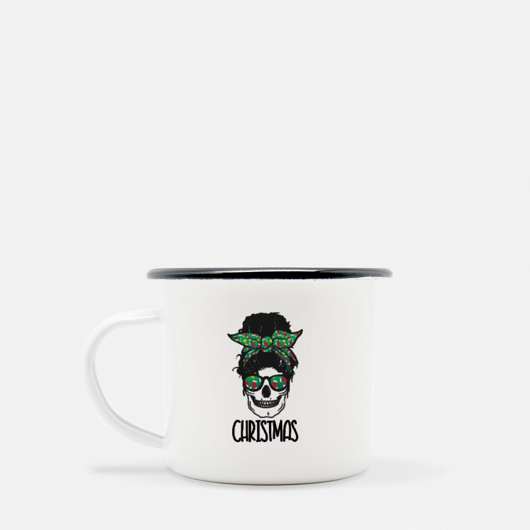 Christmas Skull 10 oz Mug