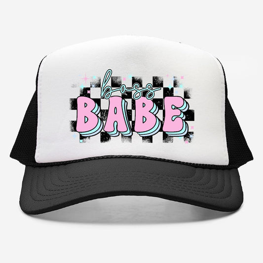 Boss Babe Foam Trucker Hat