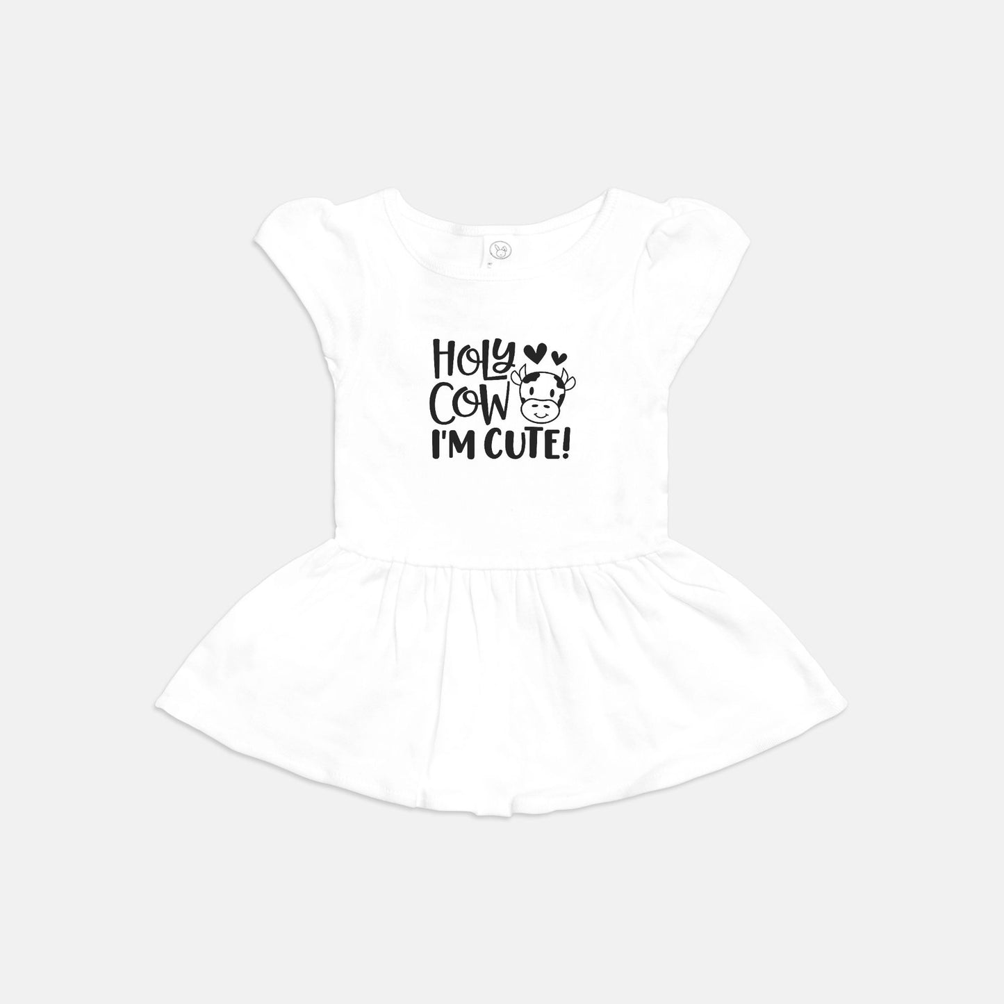 Cute Cow Baby Dress