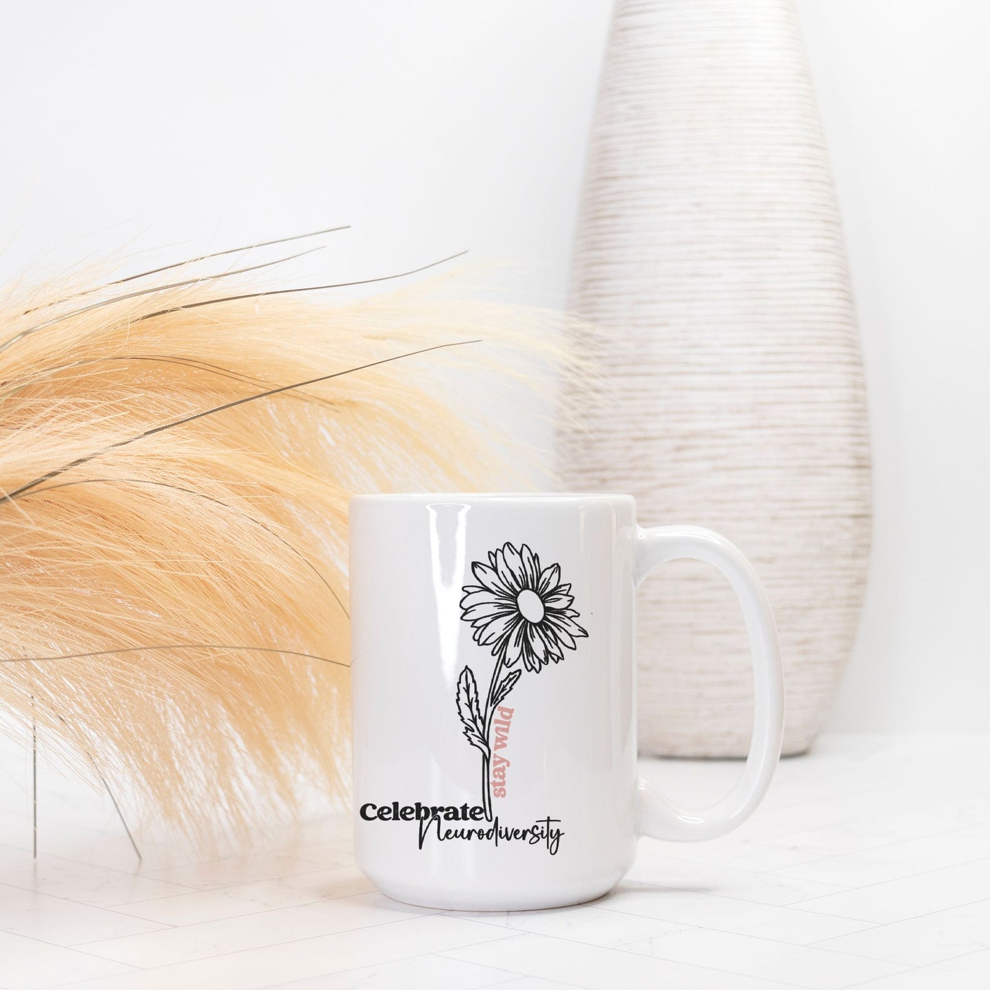 Celebrate Neurodiversity Mug Deluxe 15oz.