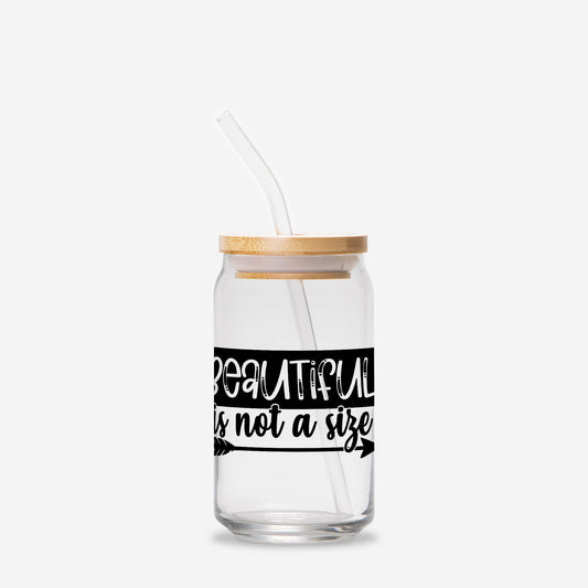Beautiful Glass Can 16oz