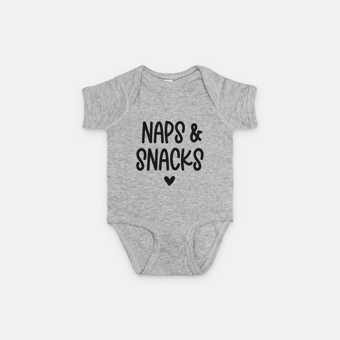 Naps & Snacks Baby One Piece
