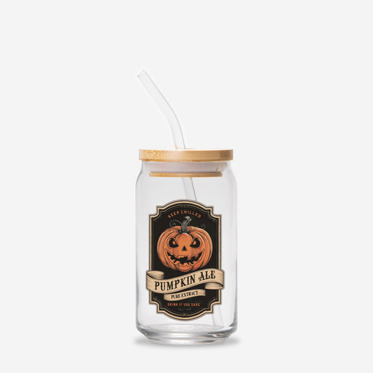 Pumpkin Ale Glass Can