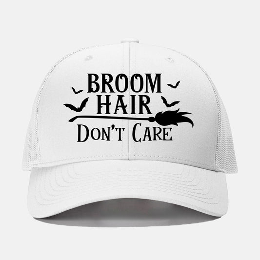 Broom Hair Don't Care Trucker Hat