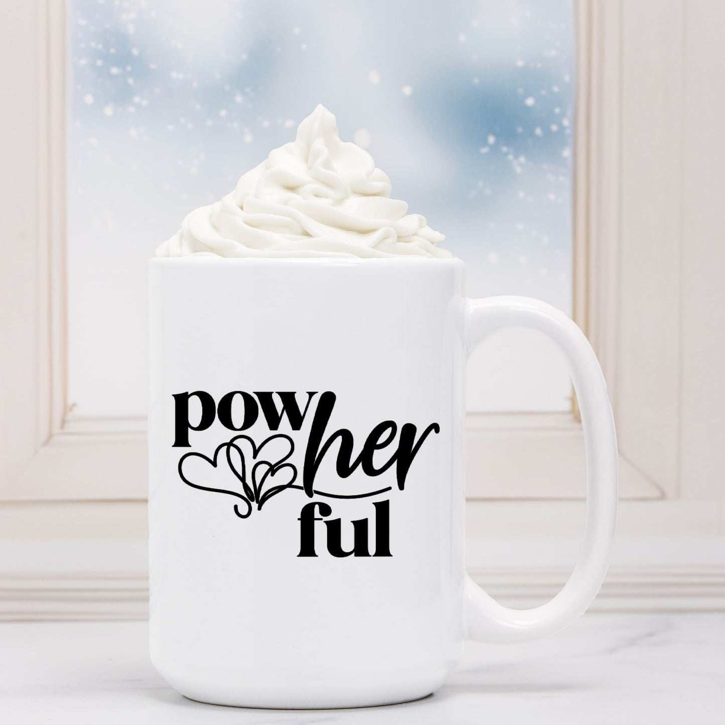Pow-Her-Ful Mug Deluxe 15oz.