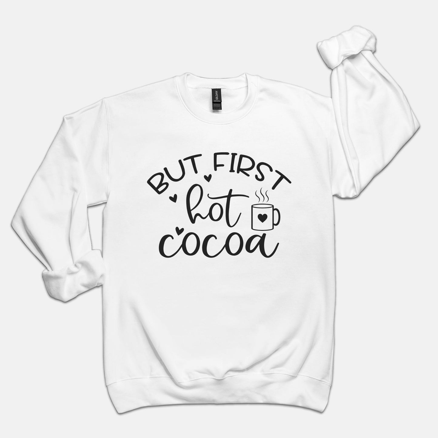 First Hot Cocoa Unisex Crew Neck Sweatshirt