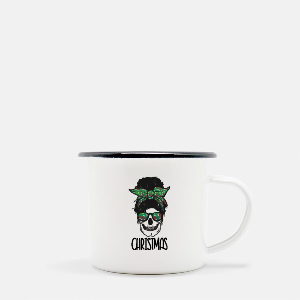 Christmas Skull 10 oz Mug