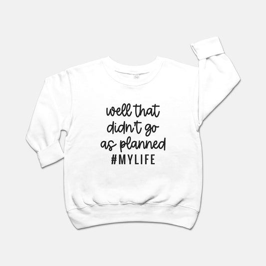 Oops Toddler Crew Neck Sweatshirt