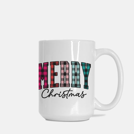 Colorful Christmas Mug Deluxe 15oz.